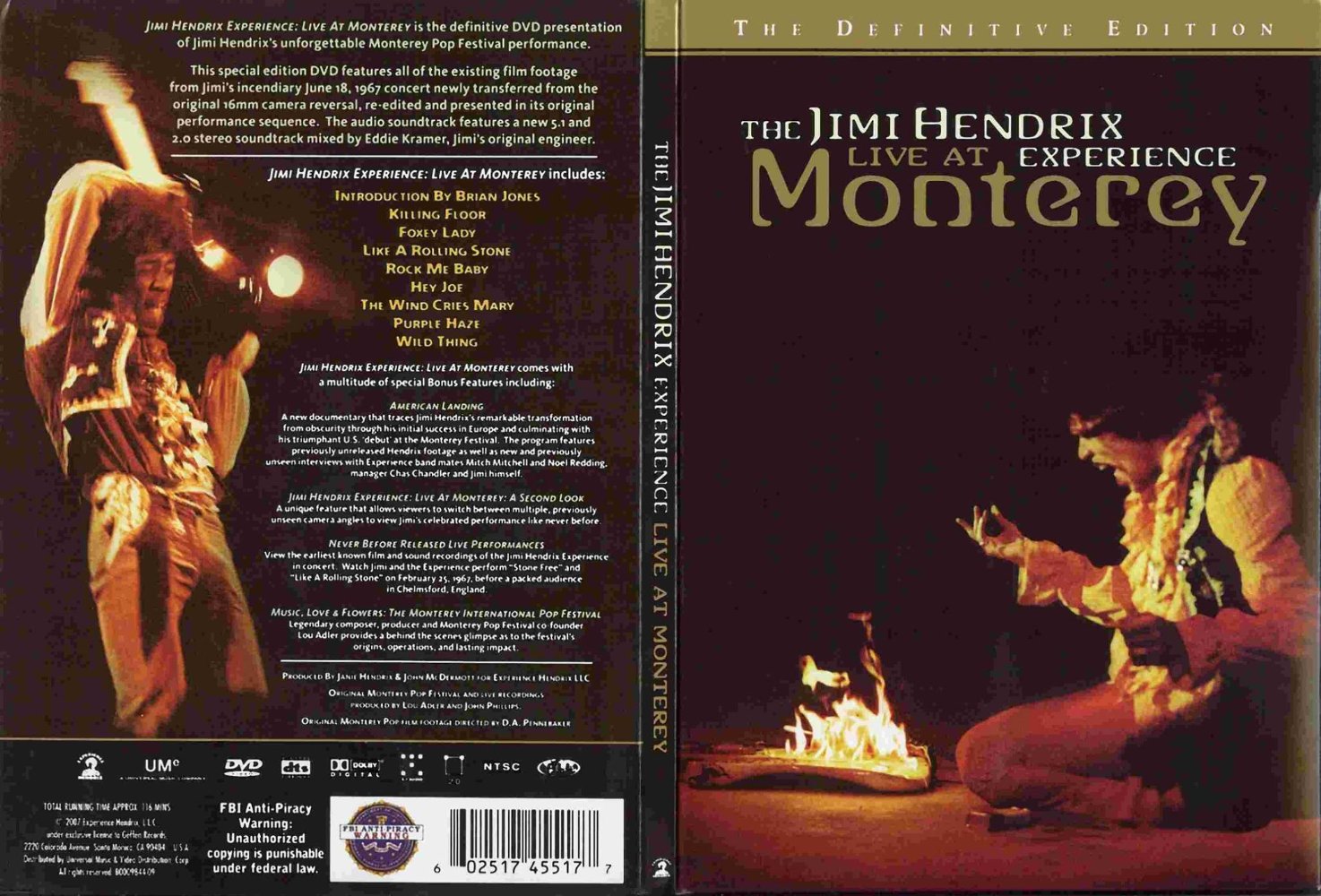 The Jimi Hendrix Experience: Live at Monterey